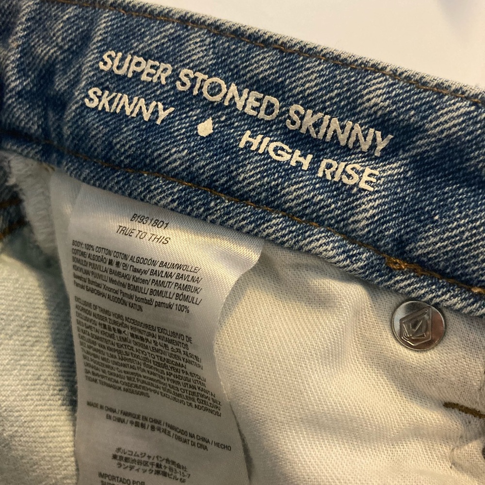 Volcom half bleach jeans - Picture 5 of 7